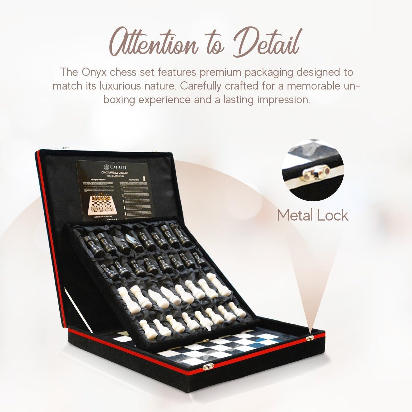 Luxury Traditional Marble Chess Set | Ultimate Fathers Day Gift