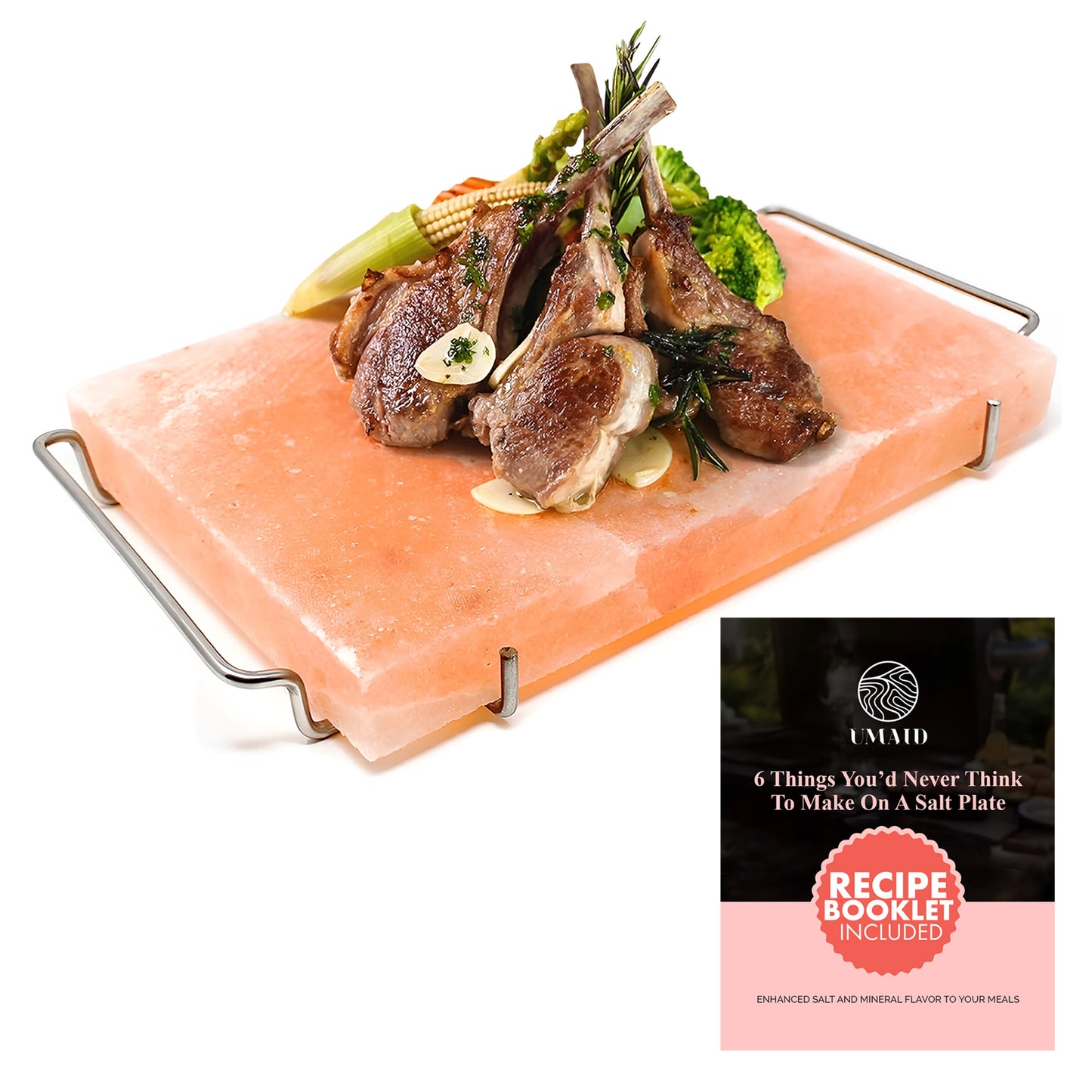 Best Selling Father’s Day Gift for Grill Lovers – Himalayan Salt Block with Tray
