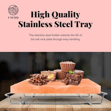 Himalayan Salt Culinary Block - Stainless Steel