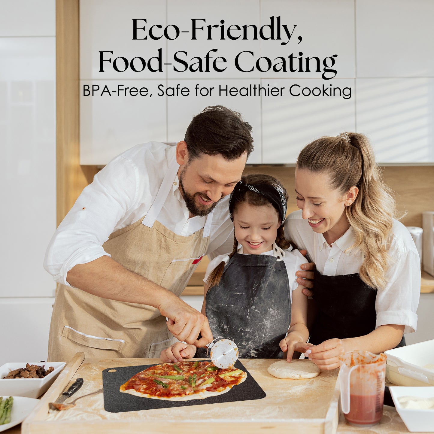 UMAID Pizza & Baking Steel for Oven & Grill – 16"x13.4", Pre-Seasoned for Crispy Crust, Includes Recipe Booklet