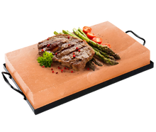 Himalayan Salt Block - Iron Tray