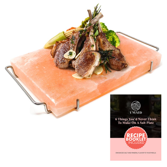 Best Selling Father’s Day Gift for Grill Lovers – Himalayan Salt Block with Tray