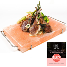 Himalayan Salt Culinary Block - Stainless Steel