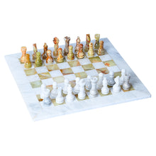 Onyx Marble Chess Set - With Luxury Velvet Gift Box