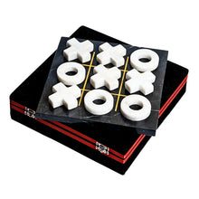 Marble Tic Tac Toe Game 10 X 10 Inch With Luxury Storage Gift Box