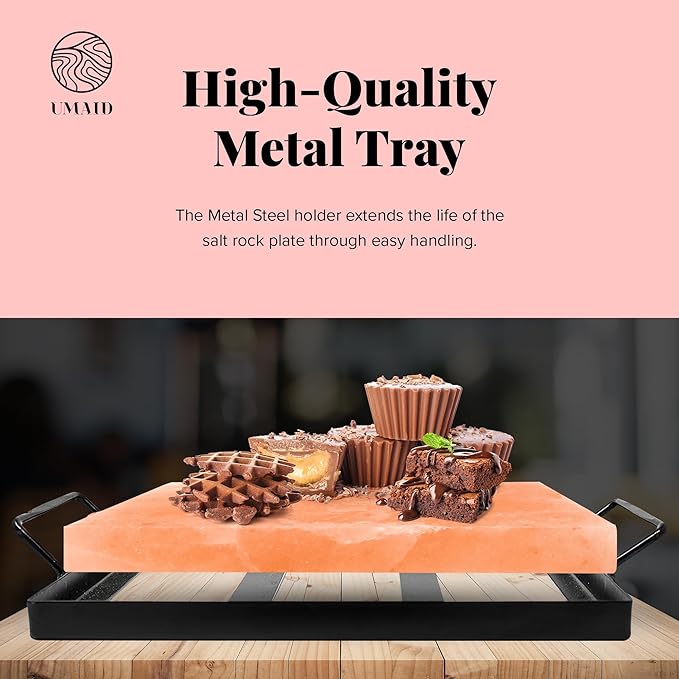 Chilled Himalayan Salt Block Serving Desserts