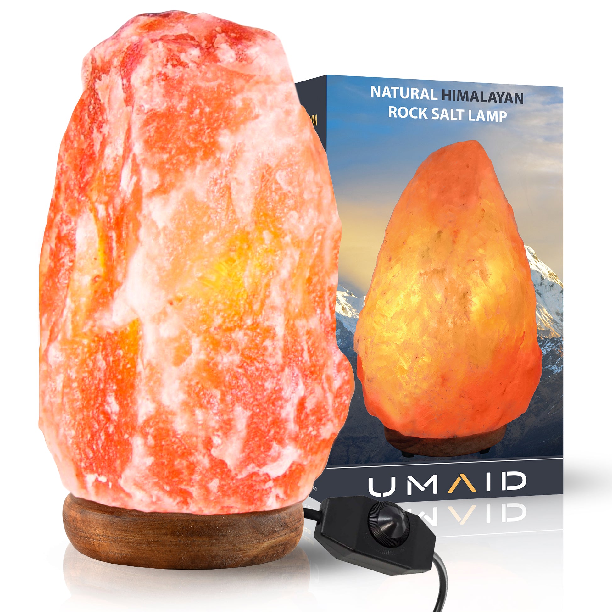 Himalayan Salt Lamp Packaged in Beautiful Box