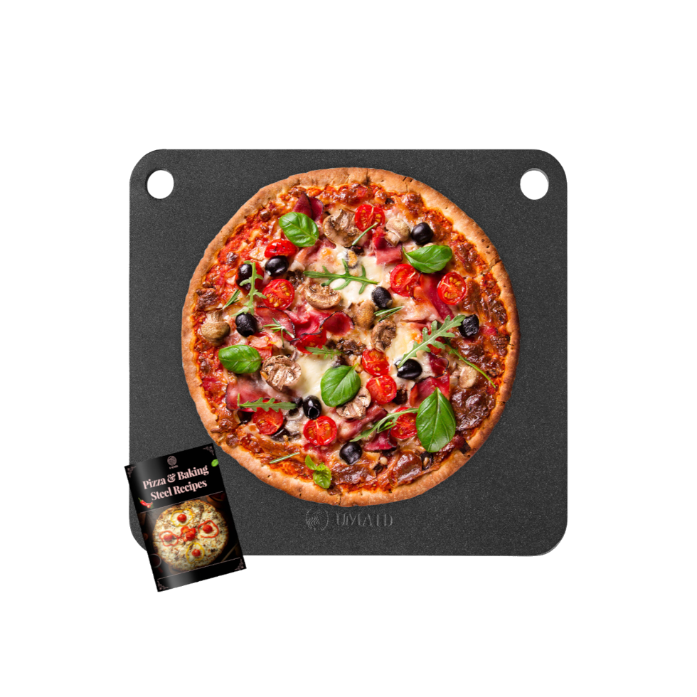 Premium Pizza Steel Designed for Oven and Grill Use